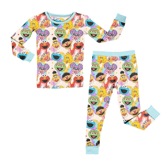 Muppets Long Sleeve Two Piece Pajama Set