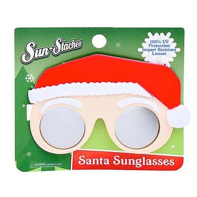 Lil Characters Santa Hat Sun-Staches