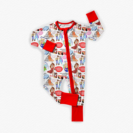 Valentines Forever Bamboo Zippy Pajamas