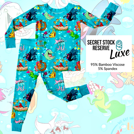 Life is Bubbles Bamboo Long Sleeve Two Piece Pajama Set