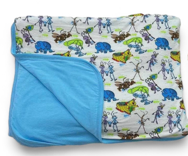 Love Bugs Bamboo Blanket