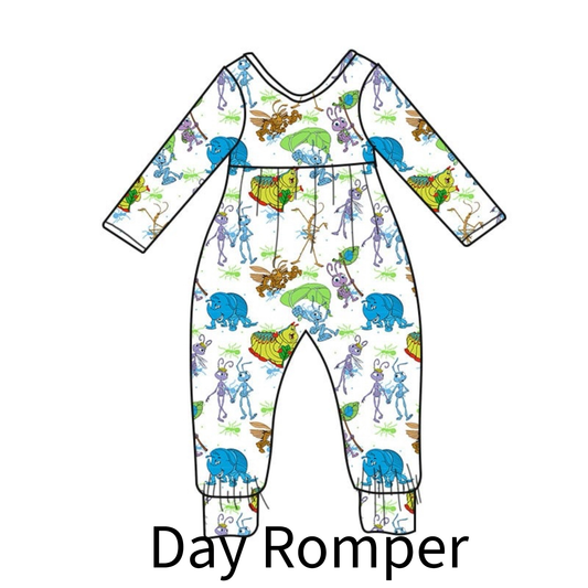 Love Bugs Bamboo Day Romper