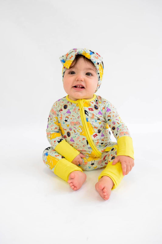 Snow White Bamboo Zippy Pajamas