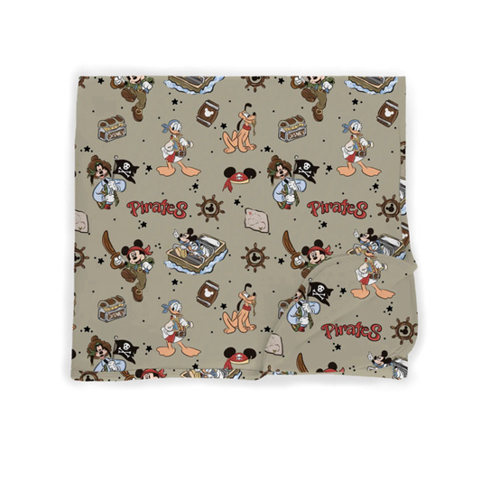 Pirates Bamboo Blanket