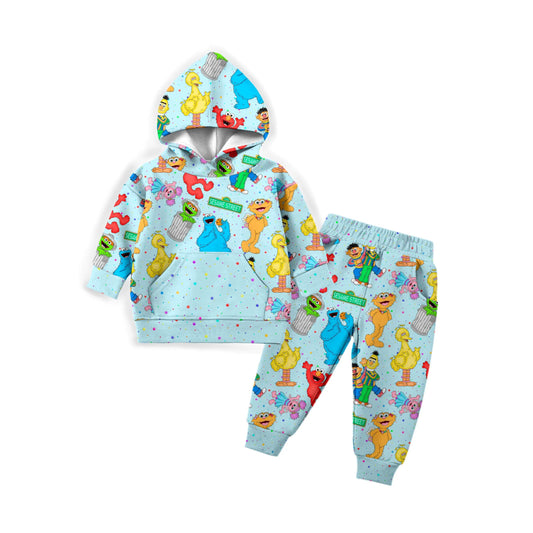 Sesame Street Bamboo Hoodie & Jogger Set