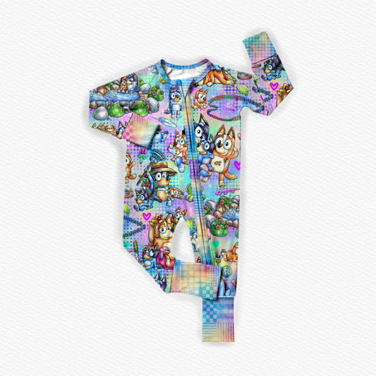 Garden Mode Bamboo Zippy Pajamas