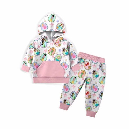 Easter Girlies Bamboo Hoodie & Jogger Set