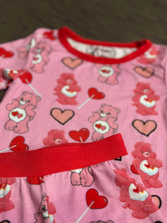 Love Bear Bamboo Long Sleeve Two Piece Pajama Set