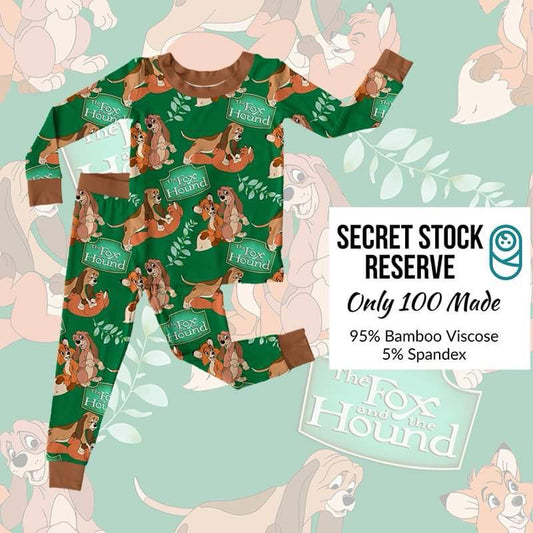 Fox & The Hound Bamboo Long Sleeve Two Piece Pajama Set