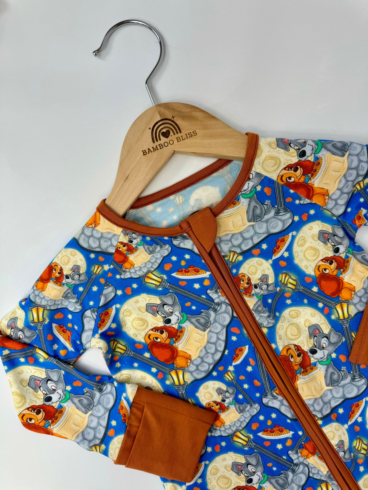 Puppy Love Bamboo Zippy Pajamas