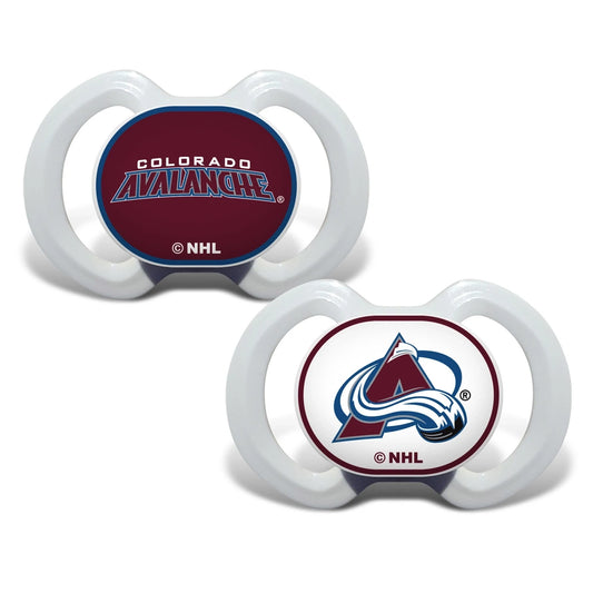 Baby Fanatics - Colorado Avalanche NHL Pacifier 2-Pack