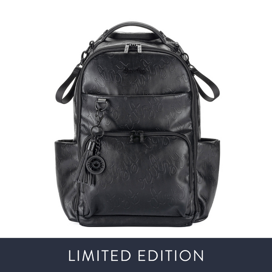 Itzy Ritzy - *LIMITED EDITION* Boss Plus Diaper Bag Backpack Icon Black™