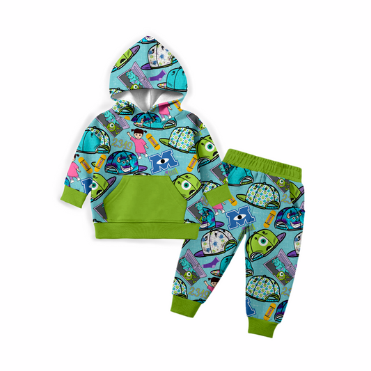 Monster Snapbacks Bamboo Hoodie & Jogger Set