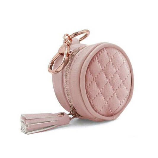 Blush Diaper Bag Charm Pod Keychain - Itzy Ritzy Paci Pod