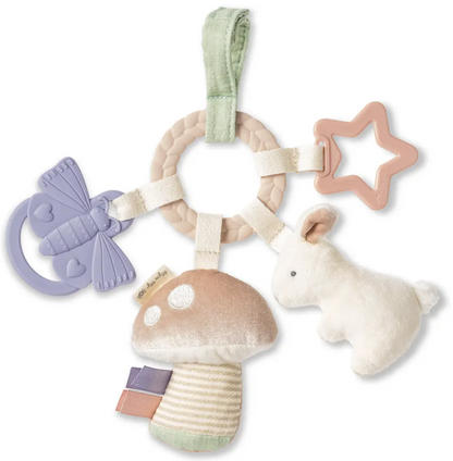 Itzy Ritzy - Bitzy Busy Ring Teething Activity Toy Bunny