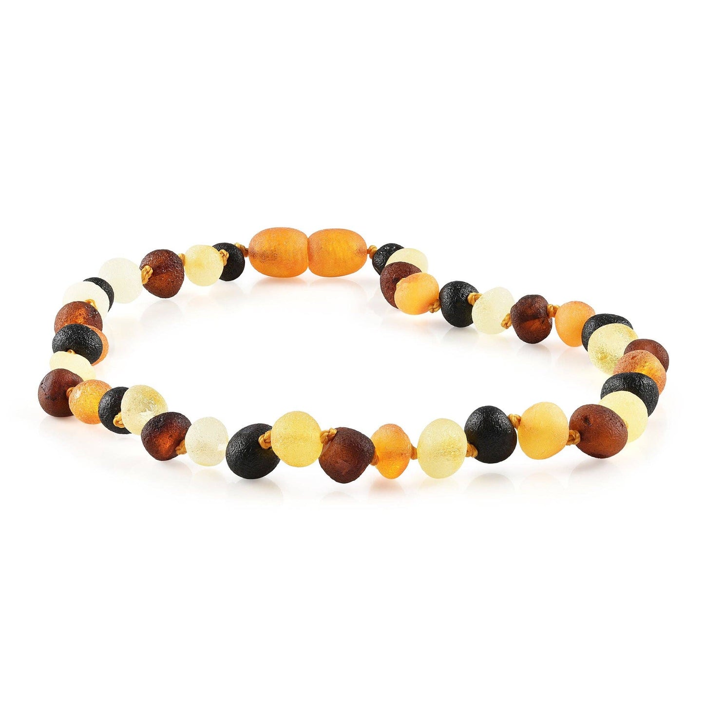 Raw Multi Baltic Amber Necklace