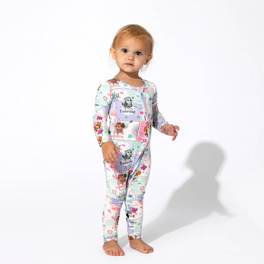 PAW Patrol Girl Pups Bamboo Zippy Pajamas