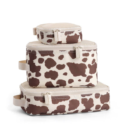 Giddy Up! Cow Print Pack Like a Boss™ Packing Cubes