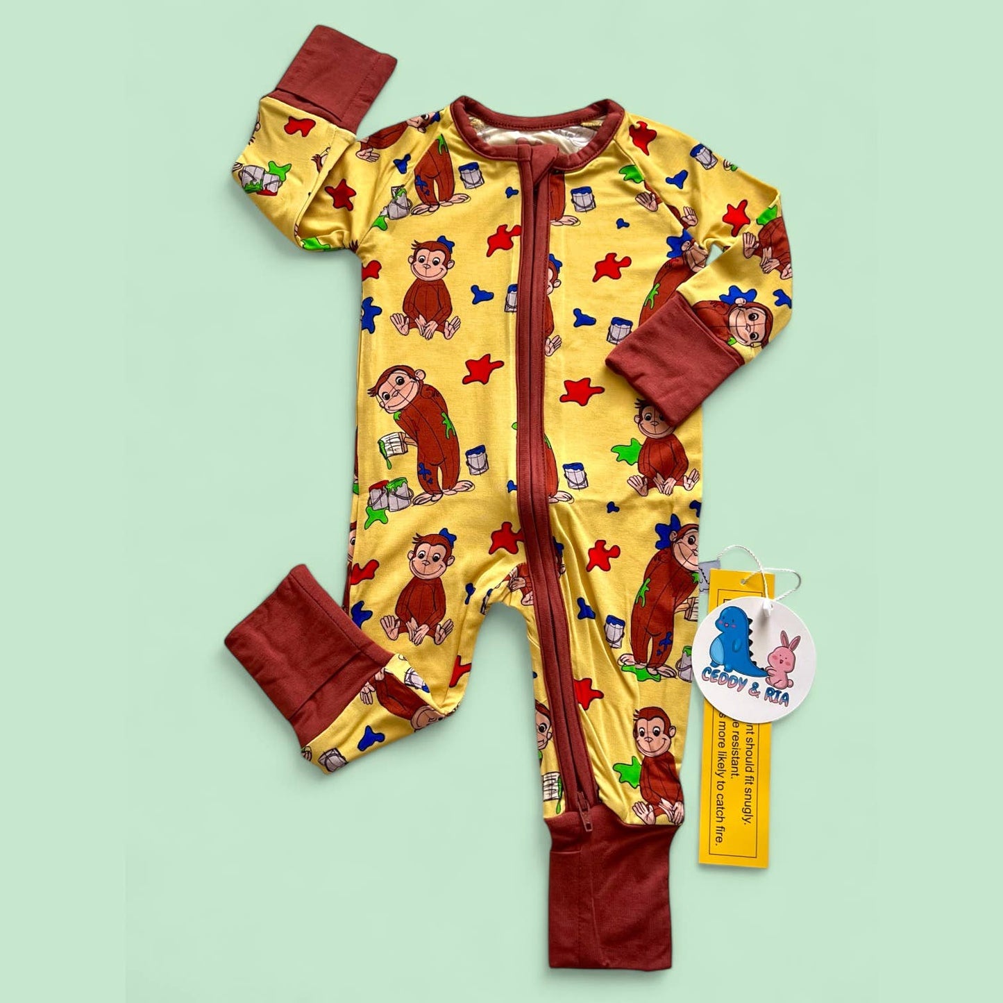 George Bamboo Zippy Pajamas