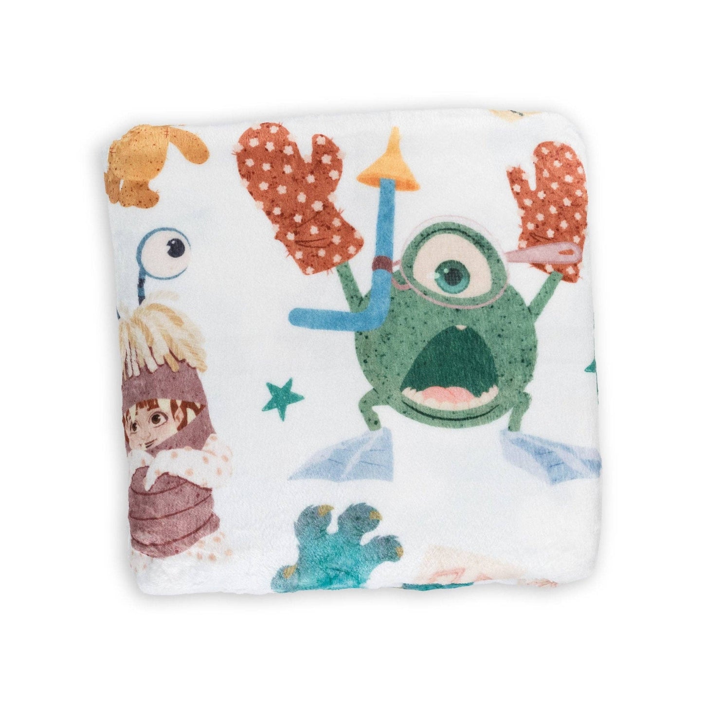 Monsters Double Sided Throw Blanket