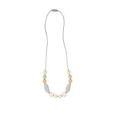 Itzy Ritzy Chewable Mom Jewelry - Pink Wren