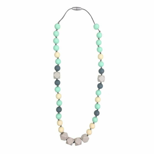 Itzy Ritzy Chewable Mom Jewelry - River Mist