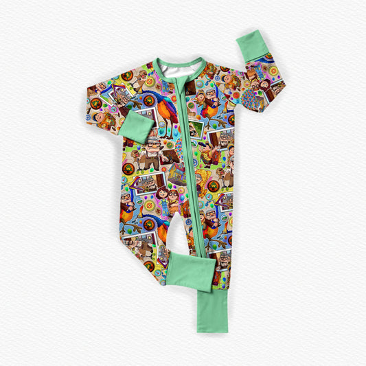 Adventure Awaits Bamboo Zippy Pajamas