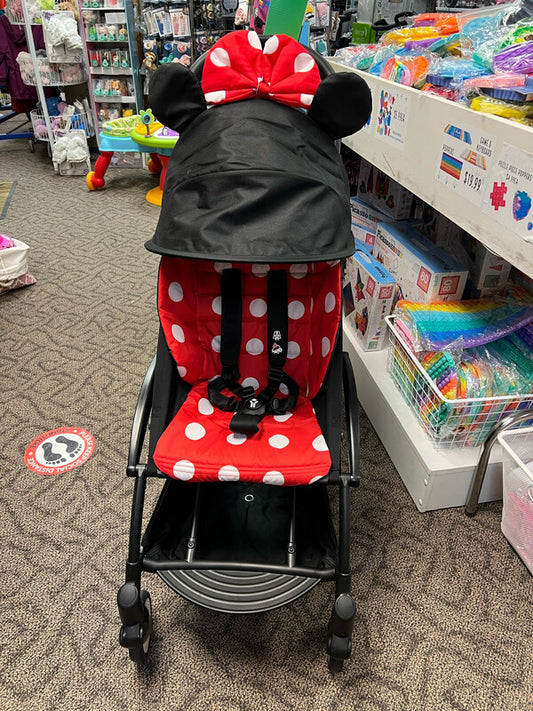 BabyZen Yoyo+ & Yoyo2 Stroller Color Pack Fabrics- Minnie Mouse Color Pack Seat Liner and Canopy Set - STROLLER NOT INCLUDED