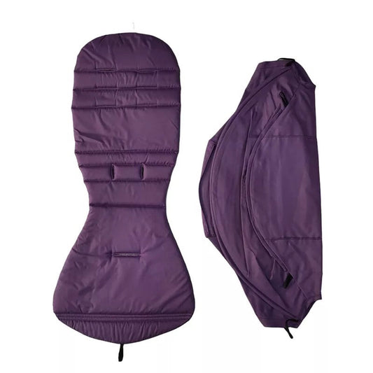 BabyZen Yoyo+ & Yoyo2 Stroller Color Pack Fabrics- Dark Purple Color Pack Seat Liner and Canopy Set